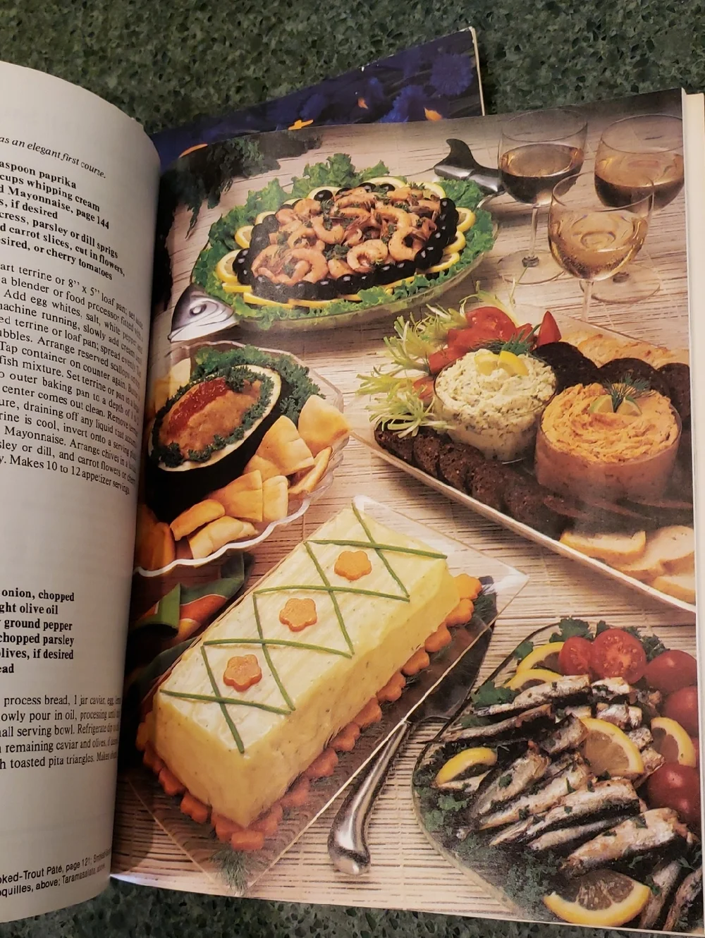 Cookbooks, Recipes Entertaining with Food, Fish and Shellfish. Seafood